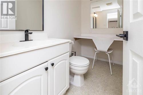 Laundry room and 2-piece bathroom in lower level. - 1454 Shawinigan Street, Ottawa, ON - Indoor Photo Showing Bathroom