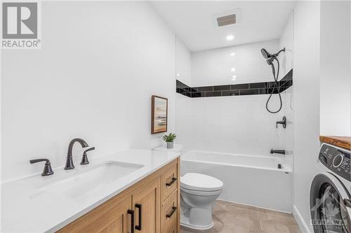 Main Floor Bathroom/Laundry - 1881 Joanisse Road, Clarence-Rockland, ON - Indoor Photo Showing Bathroom