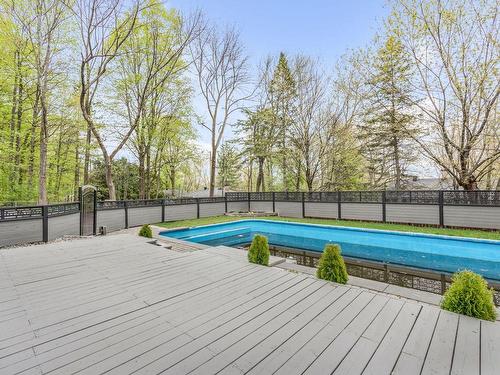 Piscine - 1086 Rue Du Domaine, Québec (Sainte-Foy/Sillery/Cap-Rouge), QC - Outdoor With In Ground Pool With Backyard