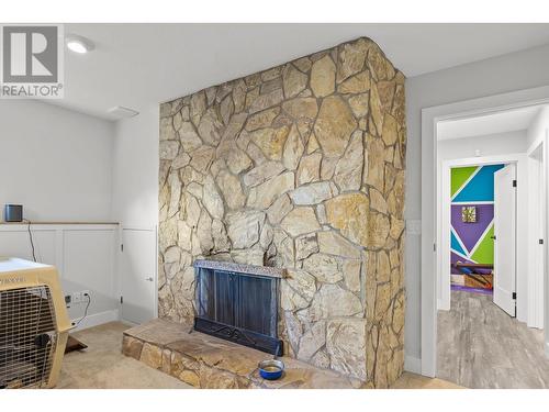 1290 Mary Court, Kelowna, BC - Indoor With Fireplace