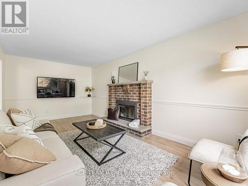 2167 Margot Street, Oakville, ON - Indoor Photo Showing Living Room With Fireplace
