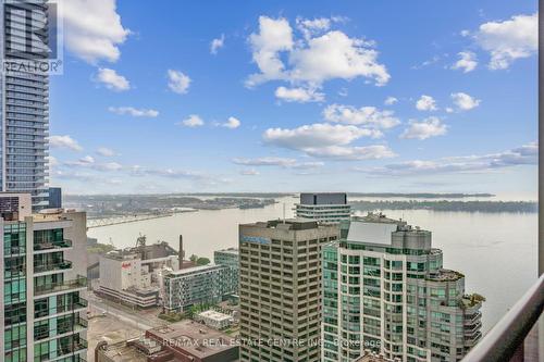 4203 - 16 Harbour Street, Toronto, ON - Outdoor With Body Of Water With Balcony With View