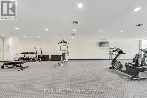 611 - 22 East Haven Drive, Toronto, ON - Indoor Photo Showing Gym Room