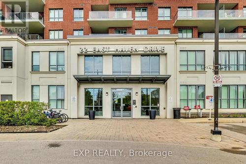 611 - 22 East Haven Drive, Toronto, ON - Outdoor With Balcony With Facade