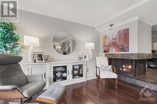 3494 Paul Anka Drive, Ottawa, ON - Indoor Photo Showing Living Room With Fireplace
