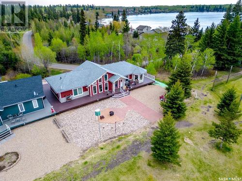 201 Lakeview Drive, Crystal Lake, SK - Outdoor With Body Of Water With Deck Patio Veranda With View