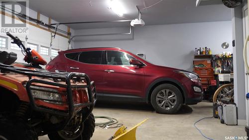 201 Lakeview Drive, Crystal Lake, SK - Indoor Photo Showing Garage