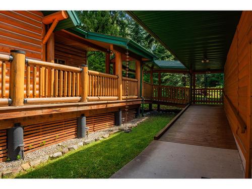 2692 Storbo Heights Road, Slocan Park, BC - Outdoor With Deck Patio Veranda With Exterior