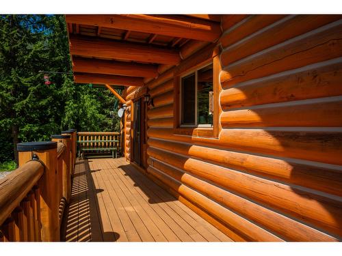 2692 Storbo Heights Road, Slocan Park, BC - Outdoor With Deck Patio Veranda With Exterior
