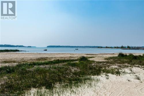 Beach front at the Oliphant Pavilion - 16 Telford Street, Oliphant, ON - Outdoor With Body Of Water With View