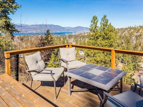 840 Steele Road, Kelowna, BC - Outdoor With Deck Patio Veranda With View