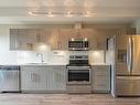 418-3409 28 Avenue, Vernon, BC  - Indoor Photo Showing Kitchen With Stainless Steel Kitchen 