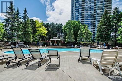 1480 Riverside Drive Unit#1805, Ottawa, ON - Outdoor With In Ground Pool
