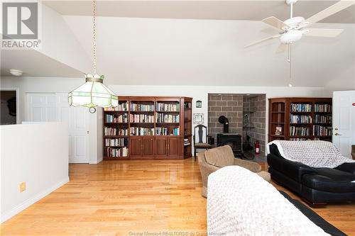 60 Des Faisans Lane, Grande-Digue, NB - Indoor Photo Showing Living Room With Fireplace