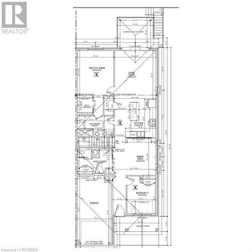 Main Level Floorplan - 614 25Th Avenue, Hanover, ON - Other