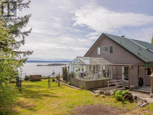 8317 Highway 101, Powell River, BC - Outdoor With Body Of Water With Deck Patio Veranda