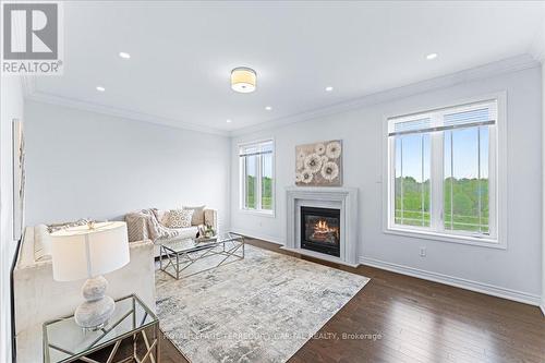 1011 Green Street, Innisfil, ON - Indoor Photo Showing Living Room With Fireplace
