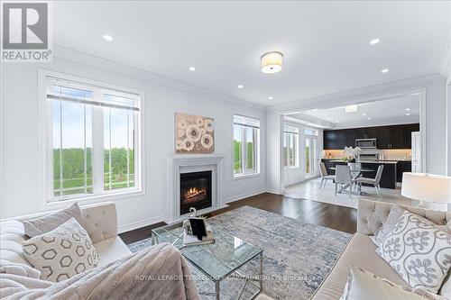 1011 Green Street, Innisfil, ON - Indoor Photo Showing Living Room With Fireplace