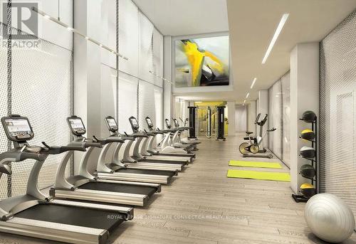 2112 - 158 Front Street, Toronto, ON - Indoor Photo Showing Gym Room