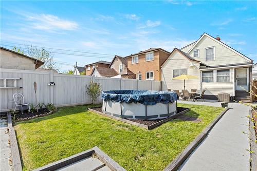 1234 Cannon Street E, Hamilton, ON - Outdoor With Above Ground Pool