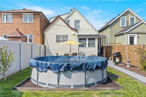 1234 Cannon Street E, Hamilton, ON - Outdoor With Above Ground Pool With Exterior