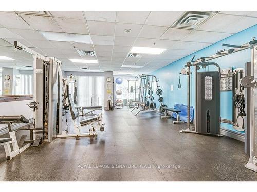 913-11 Michael Power Pl, Toronto, ON - Indoor Photo Showing Gym Room