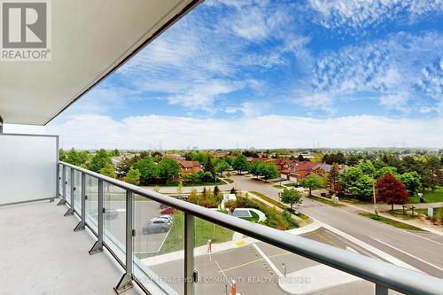 508 - 4655 Metcalfe Avenue, Mississauga, ON - Outdoor With Balcony With View With Exterior