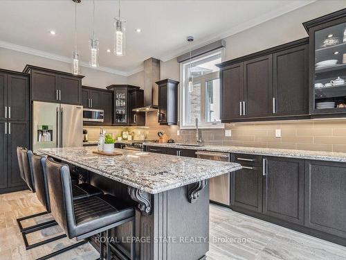 44 Riesling Crt, Hamilton, ON - Indoor Photo Showing Kitchen With Upgraded Kitchen