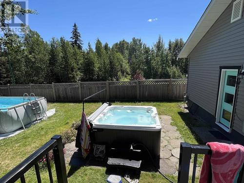 5298 Cambridge Road, Prince George, BC - Outdoor With Above Ground Pool With Backyard