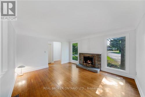 13 Ravina Court, Hamilton, ON - Indoor Photo Showing Living Room With Fireplace
