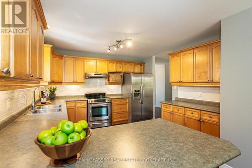1756 Birchwood Drive, London, ON - Indoor Photo Showing Kitchen With Stainless Steel Kitchen With Double Sink