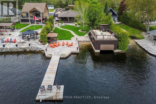 75 Riverside Drive, Kawartha Lakes, ON - Outdoor With Body Of Water With Deck Patio Veranda