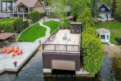 75 Riverside Drive, Kawartha Lakes, ON - Outdoor With Deck Patio Veranda