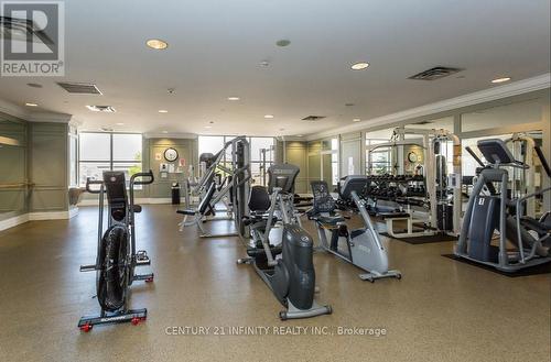 401 - 35 Kingsbridge Garden Circle, Mississauga, ON - Indoor Photo Showing Gym Room
