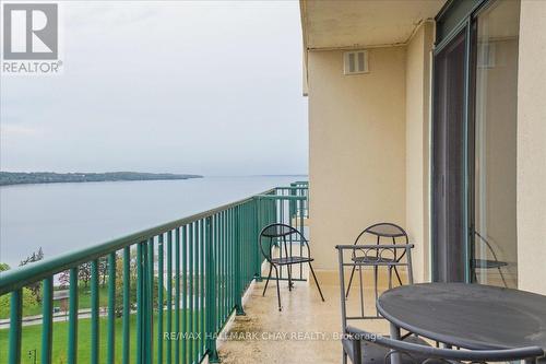 1703 - 75 Ellen Street, Barrie, ON - Outdoor With Body Of Water With Balcony
