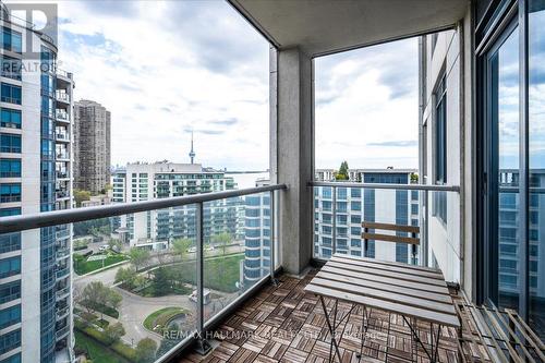 1201 - 2087 Lake Shore Boulevard W, Toronto, ON - Outdoor With Balcony With Exterior