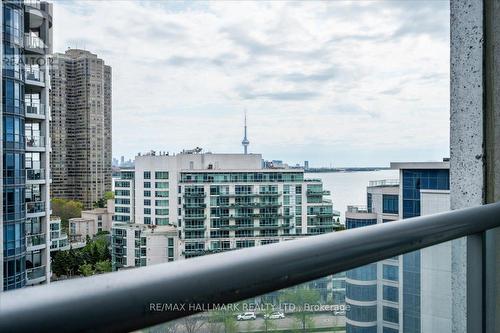 1201 - 2087 Lake Shore Boulevard W, Toronto, ON - Outdoor With Body Of Water With Balcony