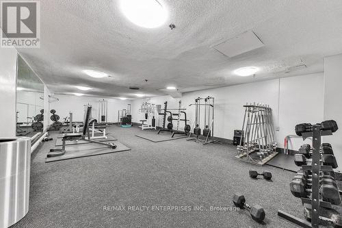 101 - 362 The East Mall, Toronto, ON - Indoor Photo Showing Gym Room