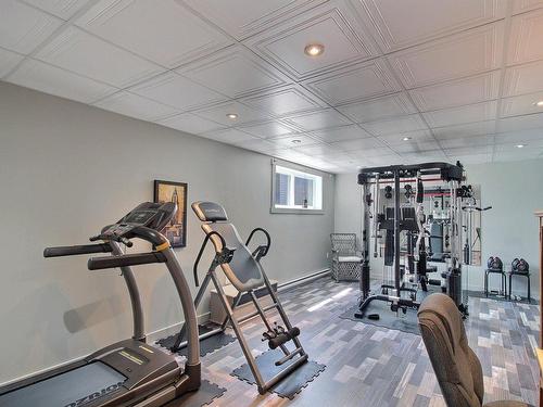 Salle familiale - 226 Rue Roy, Val-D'Or, QC - Indoor Photo Showing Gym Room