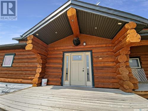 Scenic Martins Lake Waterfront Log Home, Leask Rm No. 464, SK - Outdoor With Exterior