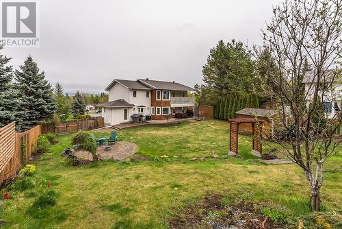 8219 St Patrick Avenue, Prince George, BC - Outdoor With Backyard