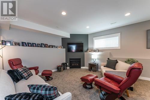 2858 Vista Ridge Drive, Prince George, BC - Indoor With Fireplace