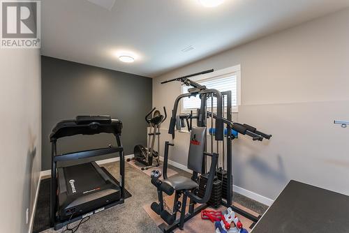 2858 Vista Ridge Drive, Prince George, BC - Indoor Photo Showing Gym Room