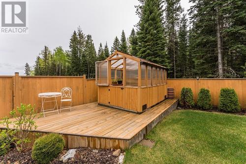 2858 Vista Ridge Drive, Prince George, BC - Outdoor With Deck Patio Veranda With Backyard