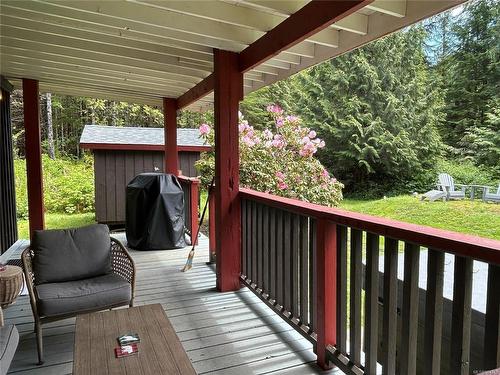 66 Sutton Rd, Ucluelet, BC - Outdoor With Deck Patio Veranda With Exterior