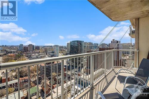 234 Rideau Street Unit#2306, Ottawa, ON - Outdoor With Balcony With View With Exterior