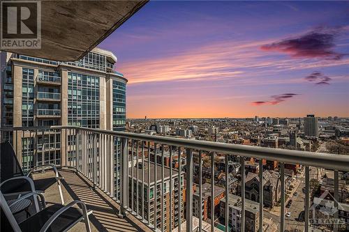 234 Rideau Street Unit#2306, Ottawa, ON - Outdoor With Balcony With View
