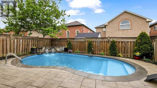 24 National Crescent, Brampton, ON - Outdoor With In Ground Pool With Deck Patio Veranda With Backyard