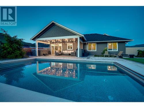 581 Mt. Ida Crescent, Coldstream, BC - Outdoor With In Ground Pool