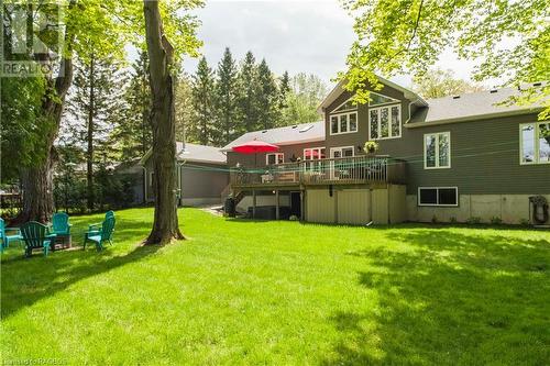19 Dorena Crescent, South Bruce Peninsula, ON - Outdoor With Deck Patio Veranda With Backyard With Exterior
